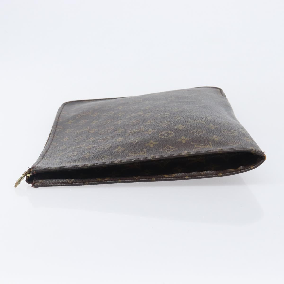 LOUIS VUITTON Monogram Posh Documents Clutch Bag LV Auth 206625