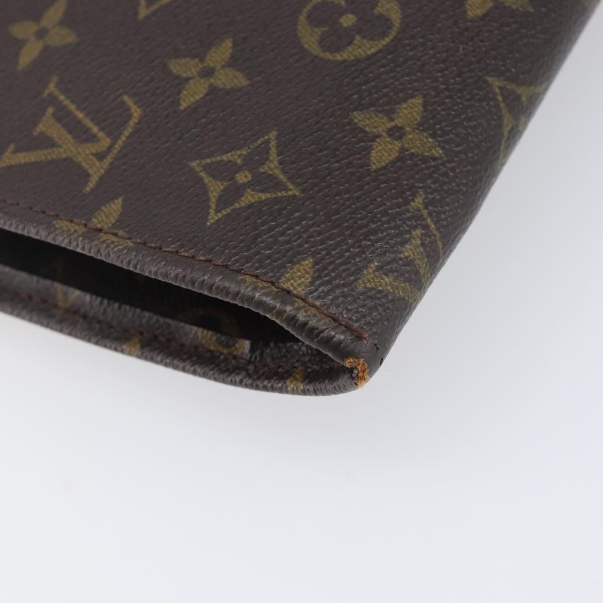 LOUIS VUITTON Monogram Posh Documents Clutch Bag LV Auth 206625