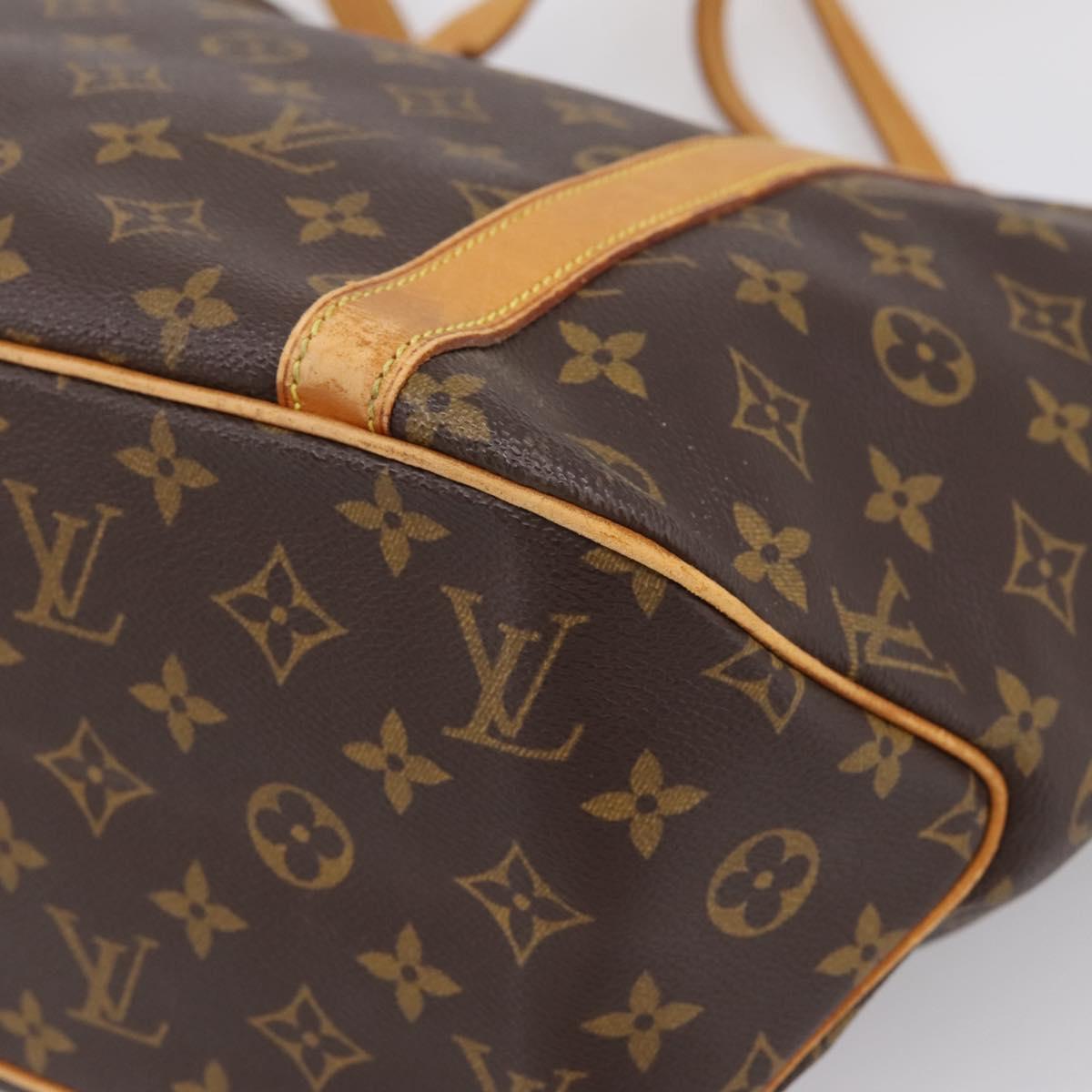 LOUIS VUITTON Monogram Sac Shopping Tote Bag M51108 LV Auth 206626