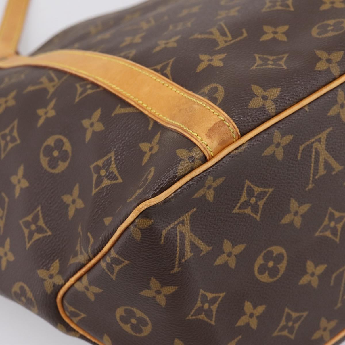 LOUIS VUITTON Monogram Sac Shopping Tote Bag M51108 LV Auth 206626