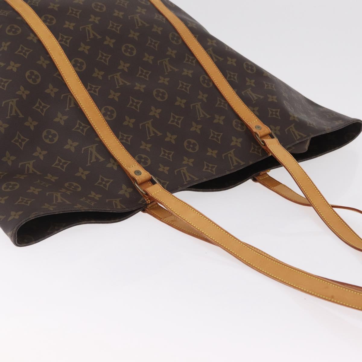LOUIS VUITTON Monogram Sac Shopping GM Tote Bag M51110 LV Auth 206628A