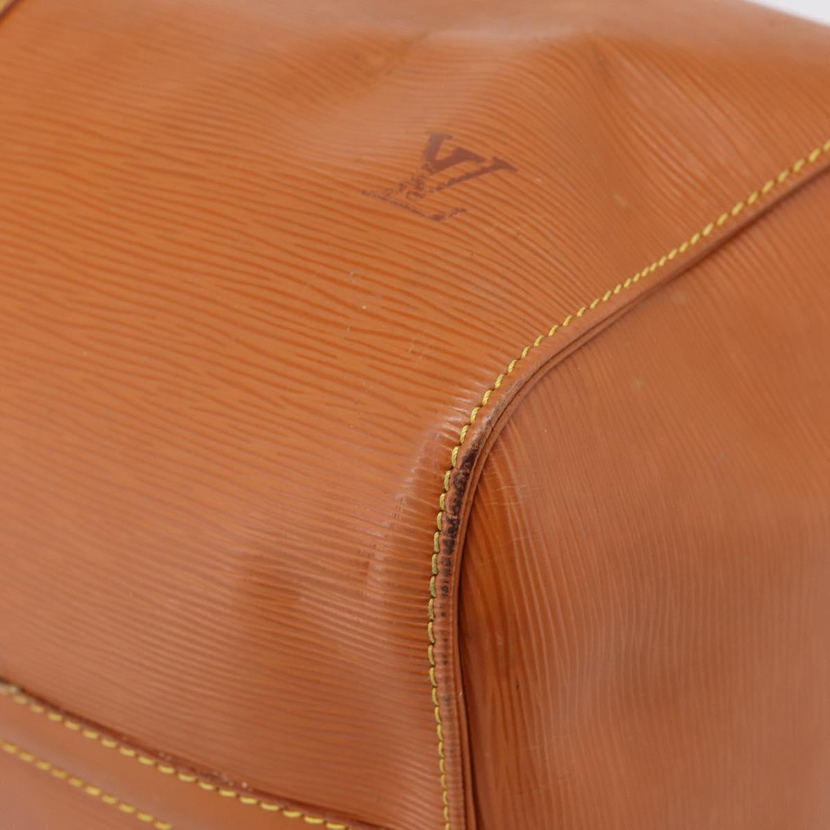 LOUIS VUITTON Epi Keepall 45 Boston Bag Zipangu Gold M42978 LV Auth 206629