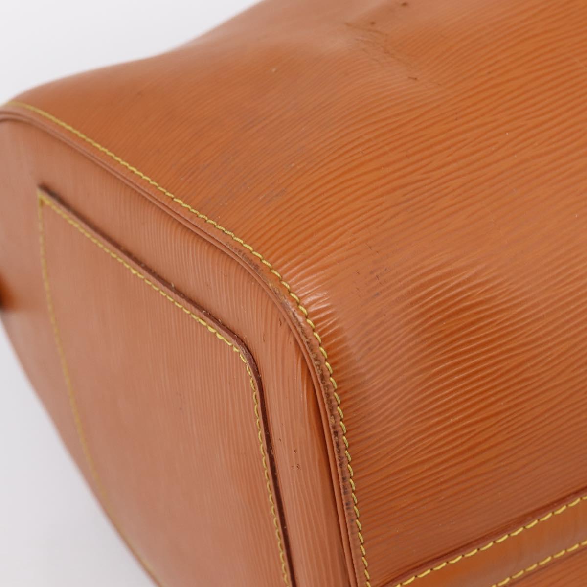 LOUIS VUITTON Epi Keepall 45 Boston Bag Zipangu Gold M42978 LV Auth 206629