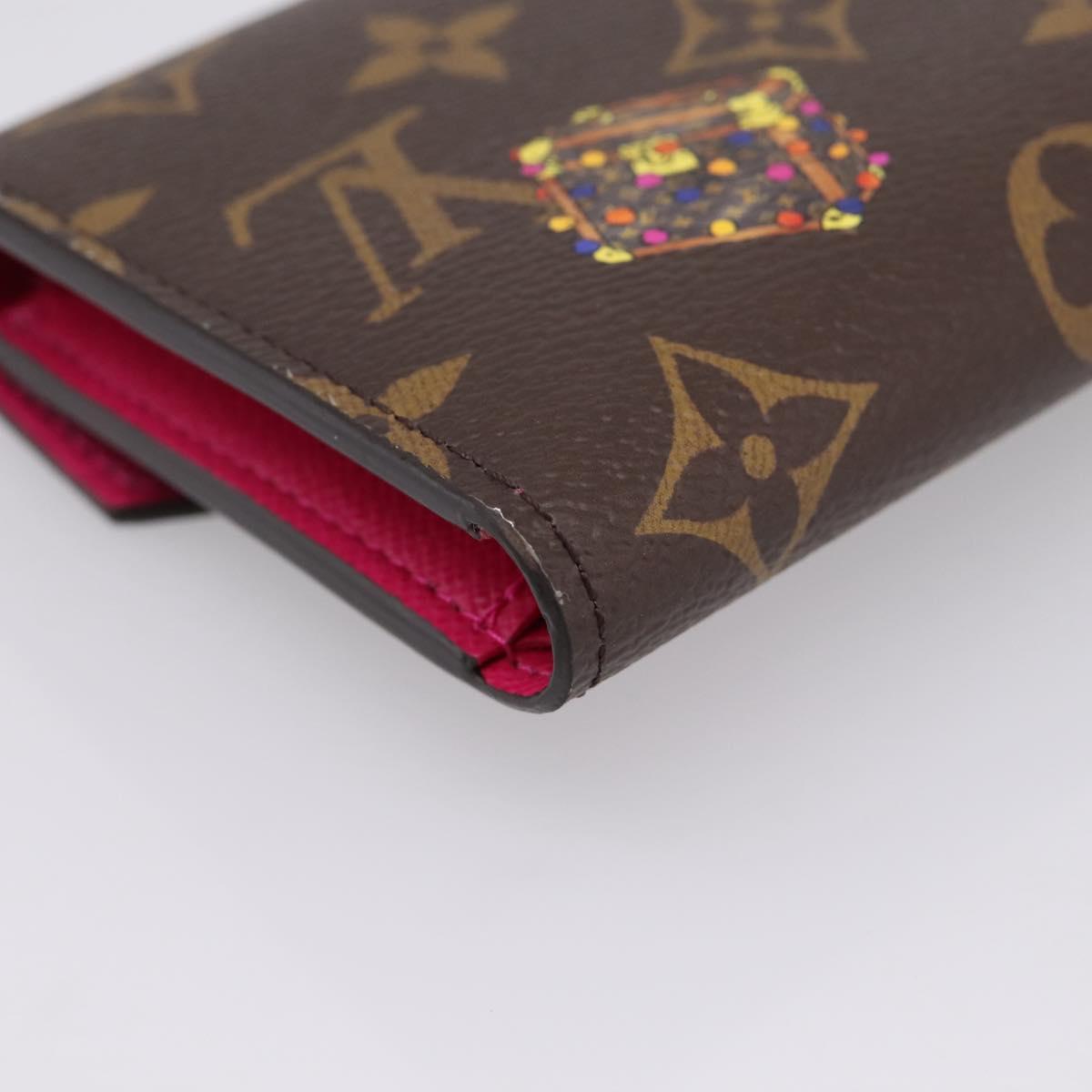 LOUIS VUITTON Monogram Vivienne Portefeuille Victorine M15337 LV Auth 206631SAM