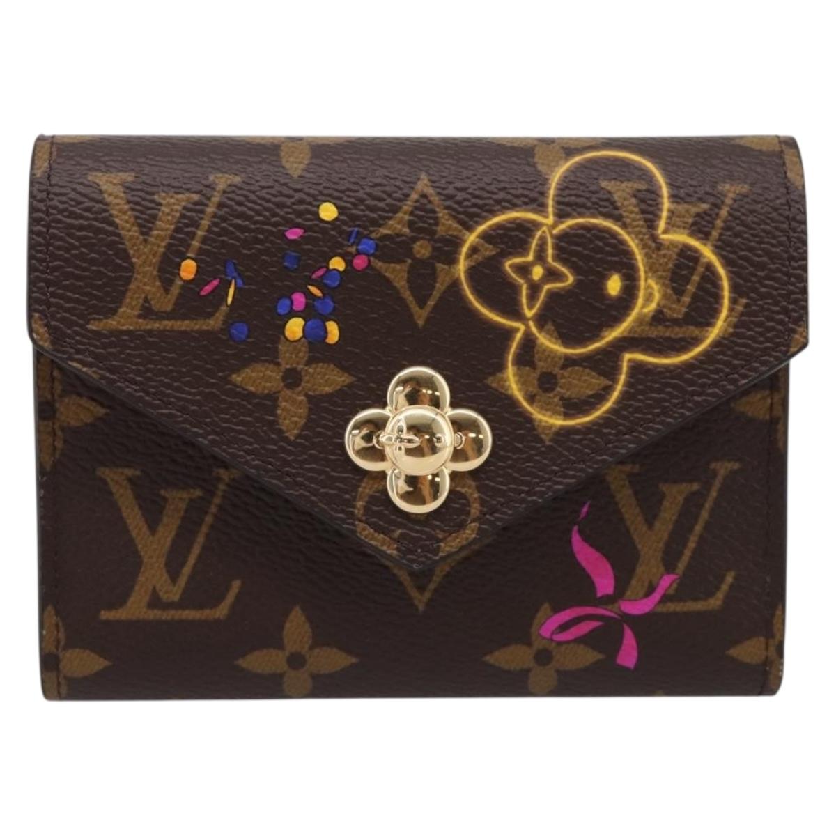 LOUIS VUITTON Monogram Vivienne Portefeuille Victorine M15337 LV Auth 206631SAM