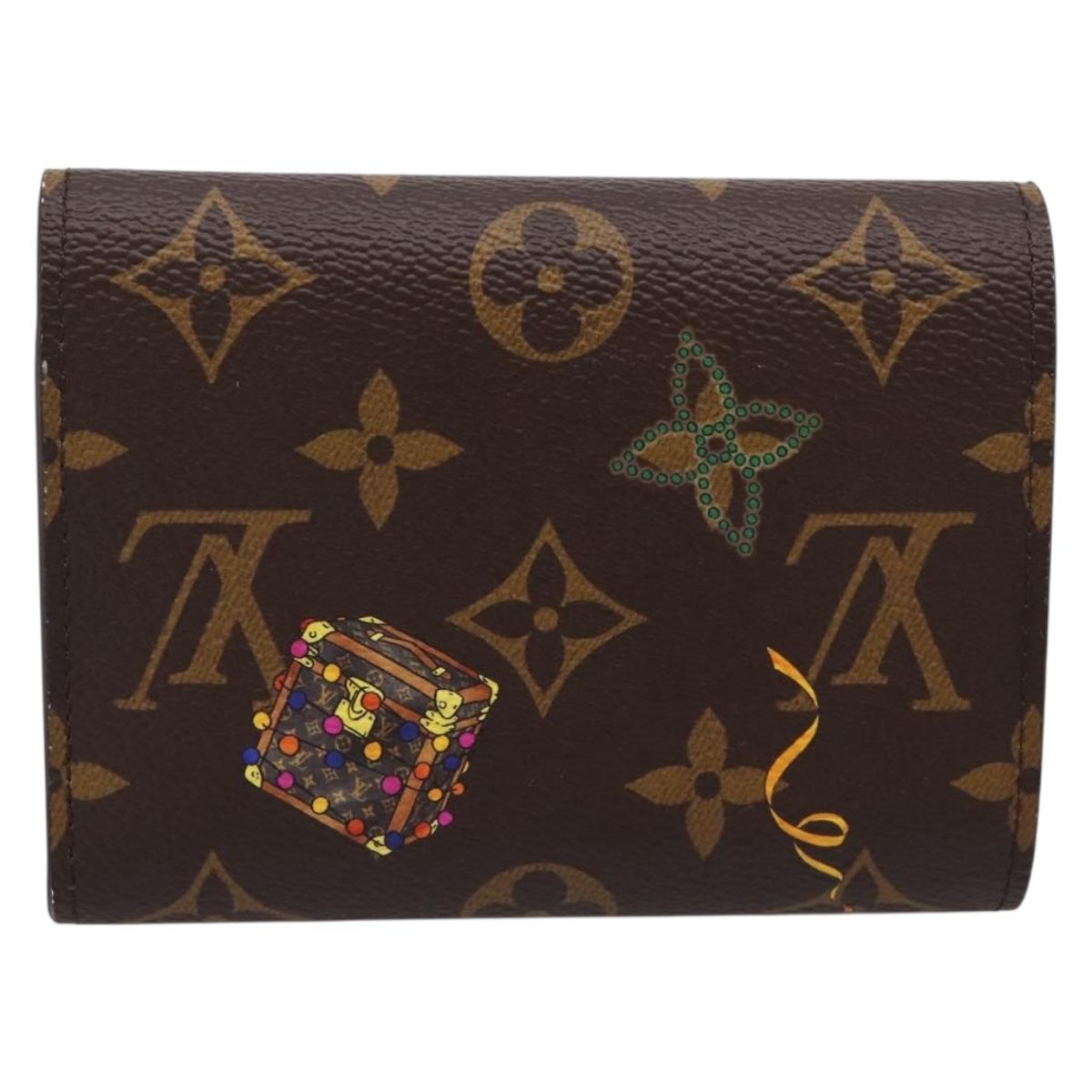 LOUIS VUITTON Monogram Vivienne Portefeuille Victorine M15337 LV Auth 206631SAM