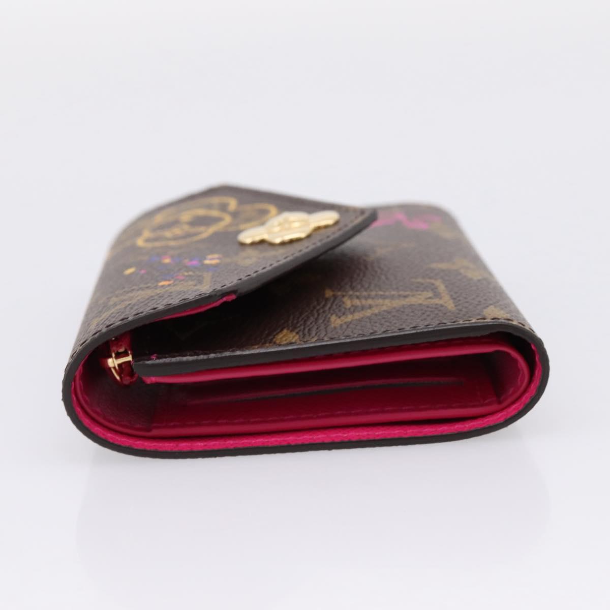 LOUIS VUITTON Monogram Vivienne Portefeuille Victorine M15337 LV Auth 206631SAM