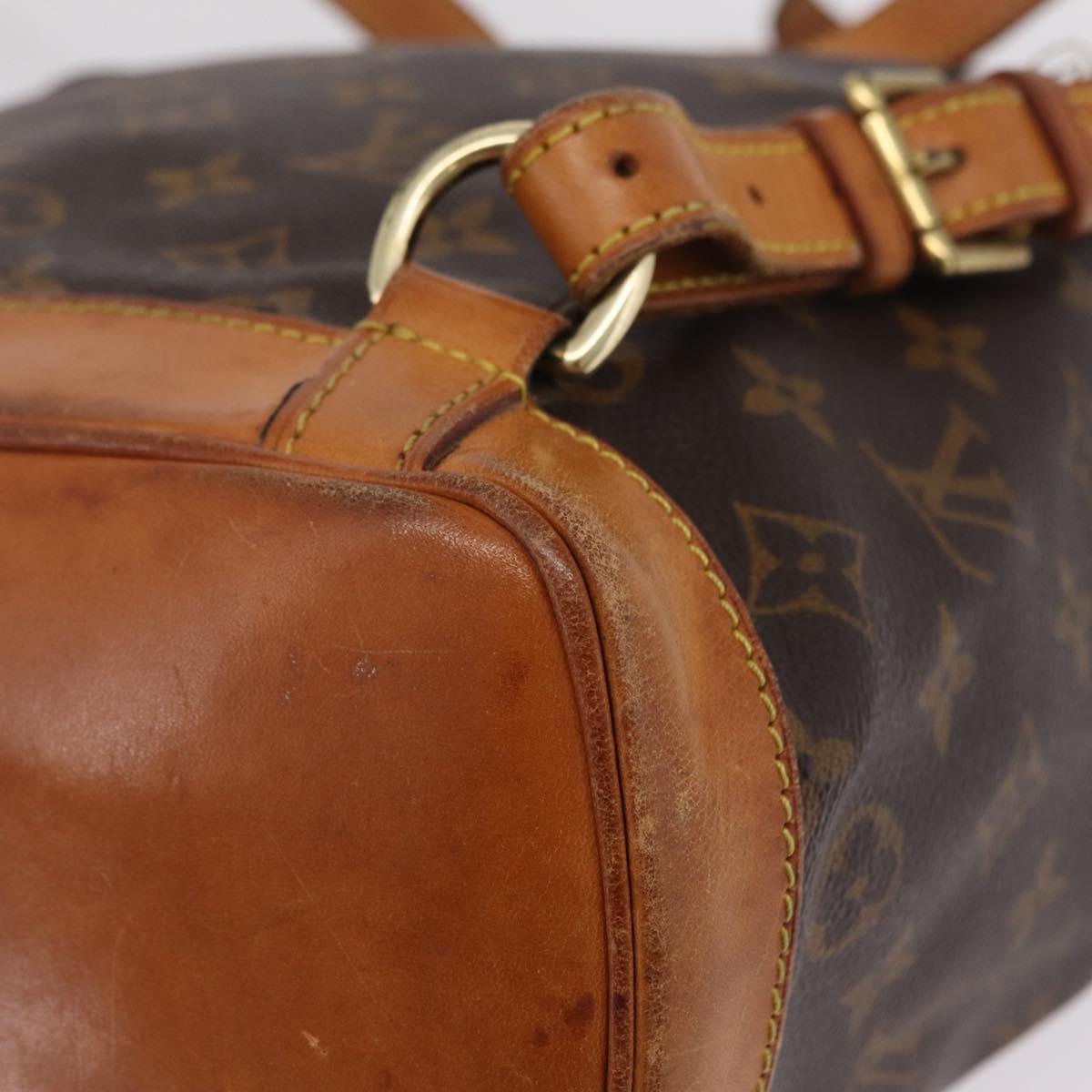 LOUIS VUITTON Monogram Montsouris MM Backpack M51136 LV Auth 206639