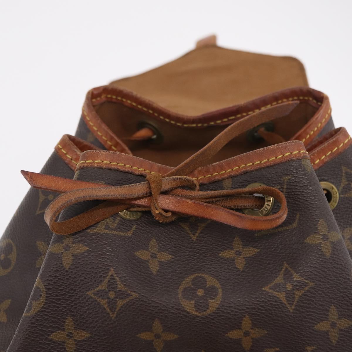 LOUIS VUITTON Monogram Montsouris MM Backpack M51136 LV Auth 206639