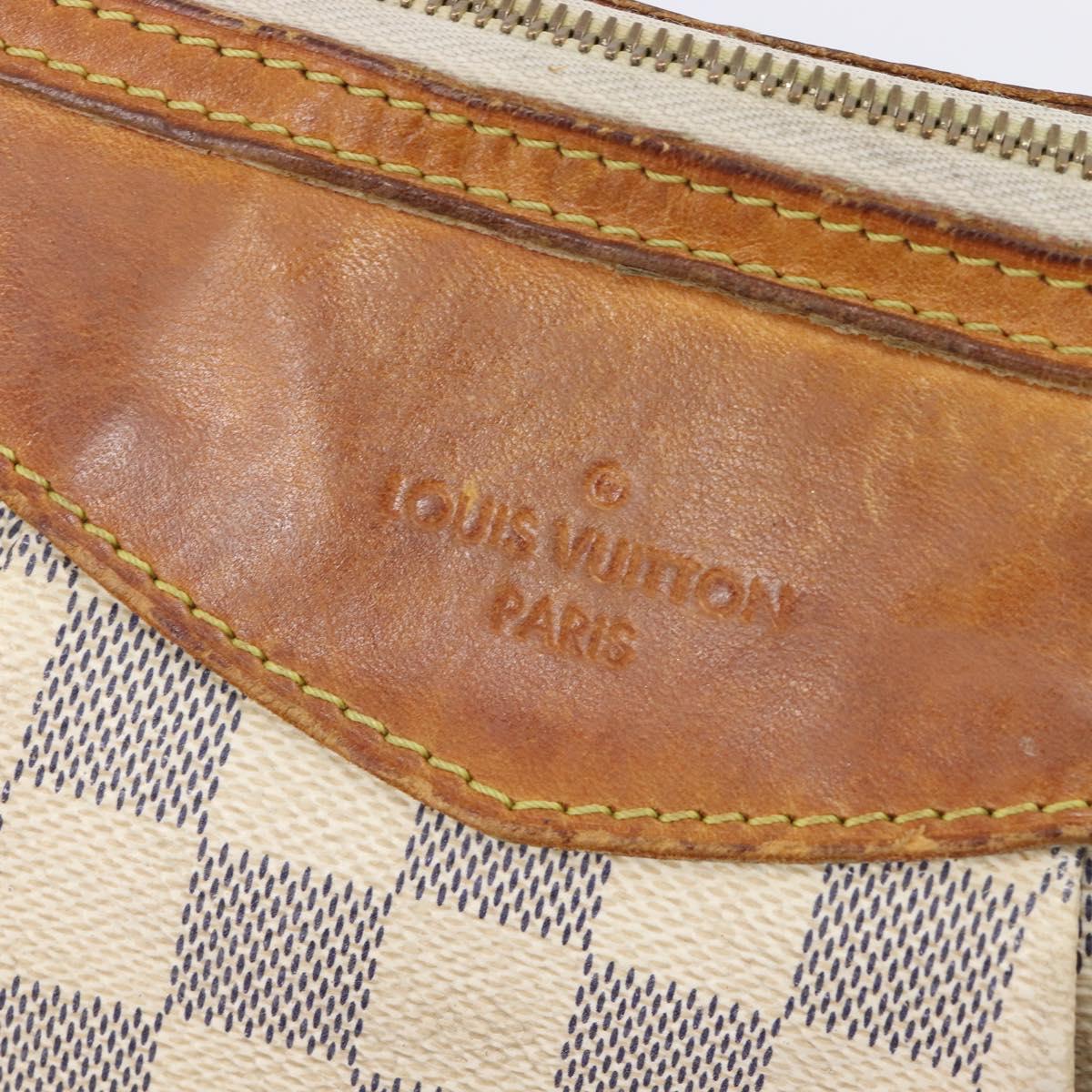 LOUIS VUITTON Damier Azur Siracusa PM Shoulder Bag N41113 LV Auth 206640