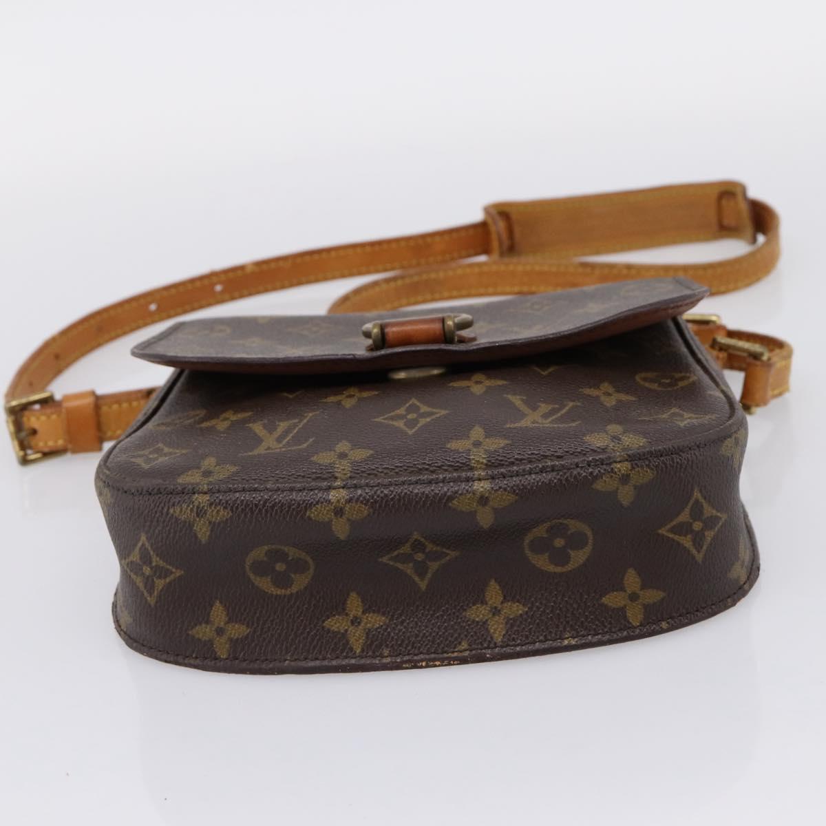 LOUIS VUITTON Monogram Saint Cloud MM Shoulder Bag M51243 LV Auth 206649
