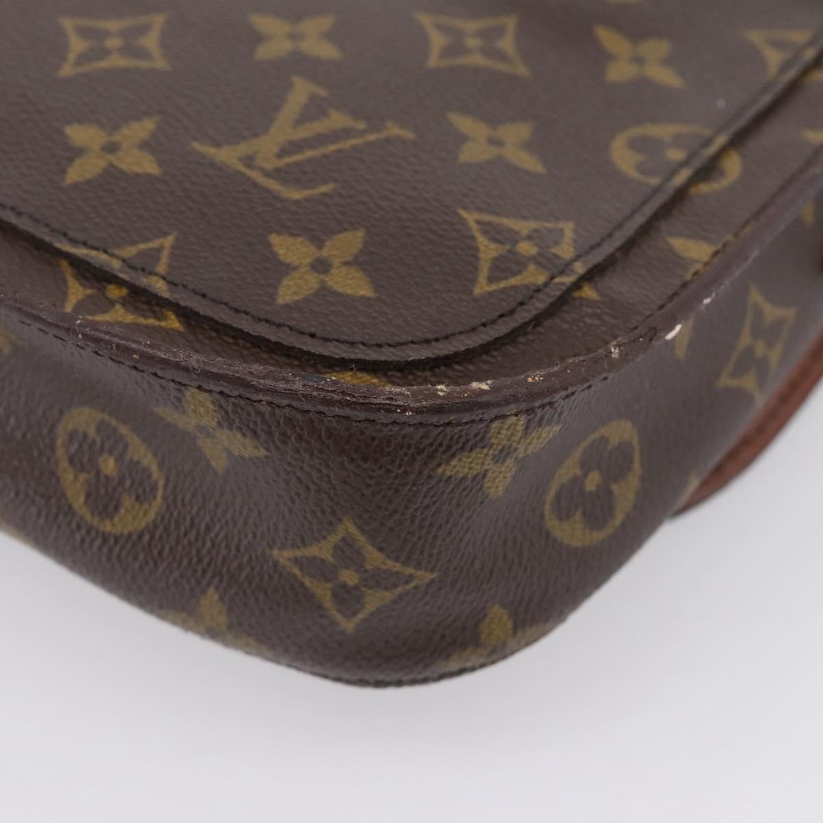 LOUIS VUITTON Monogram Saint Cloud MM Shoulder Bag M51243 LV Auth 206649