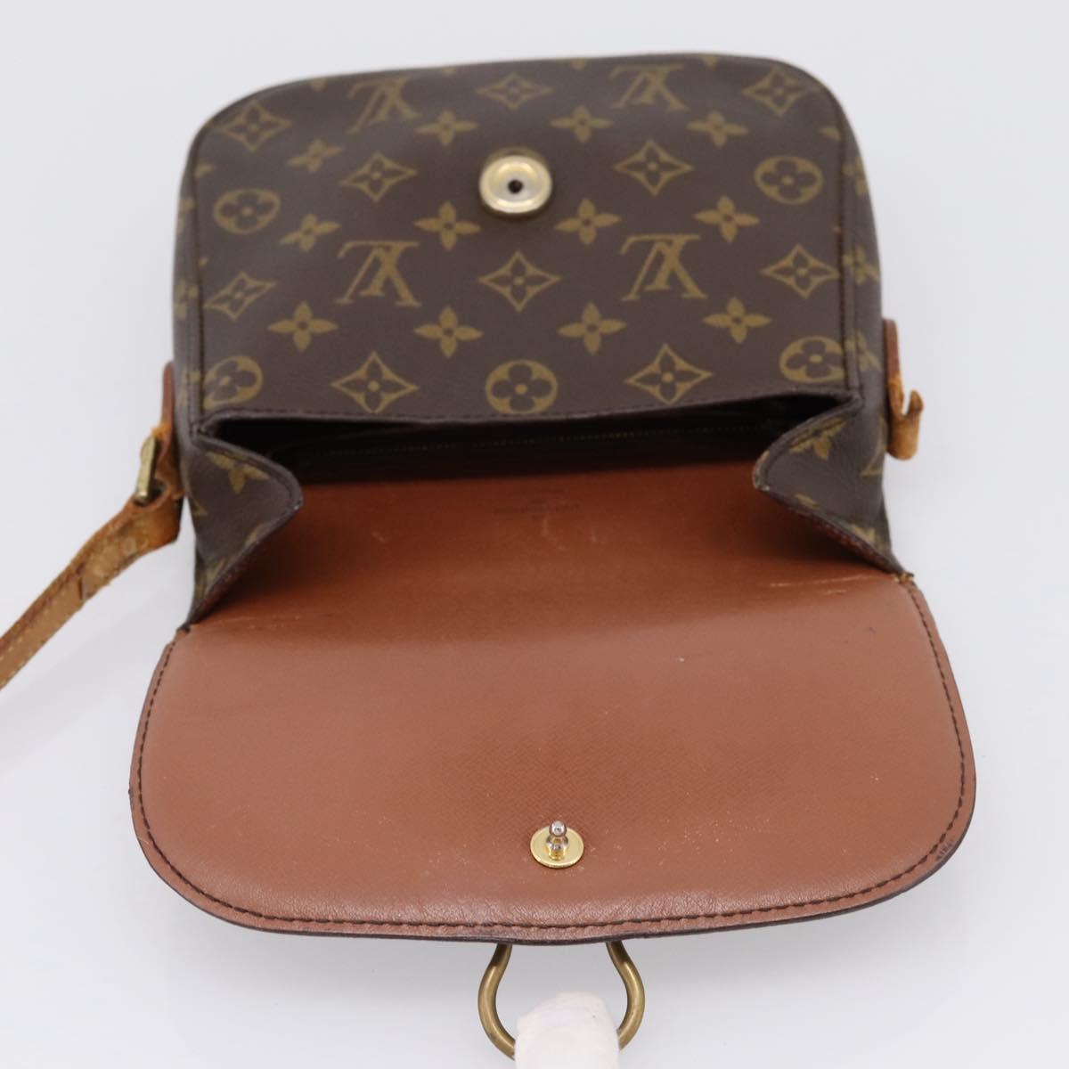 LOUIS VUITTON Monogram Saint Cloud MM Shoulder Bag M51243 LV Auth 206649