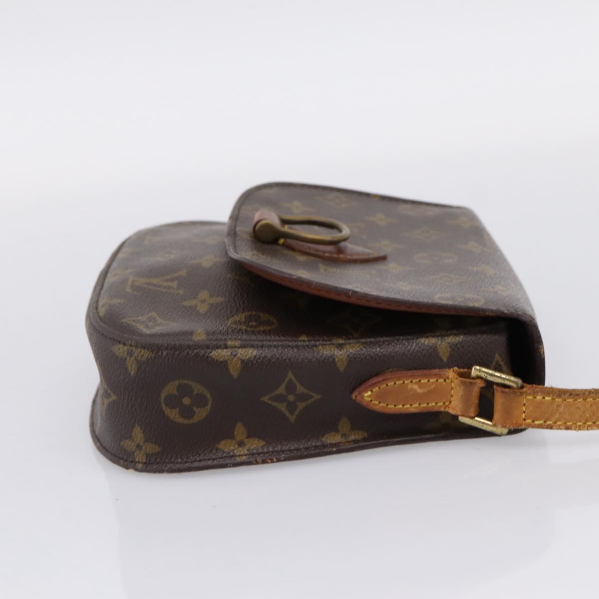 LOUIS VUITTON Monogram Saint Cloud MM Shoulder Bag M51243 LV Auth 206649