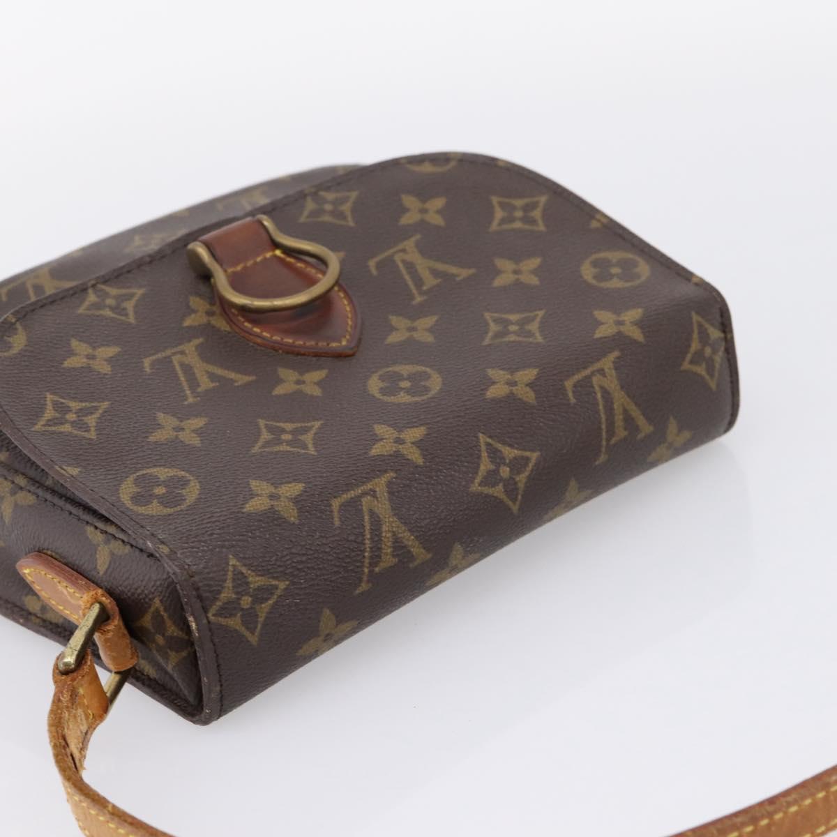 LOUIS VUITTON Monogram Saint Cloud MM Shoulder Bag M51243 LV Auth 206649