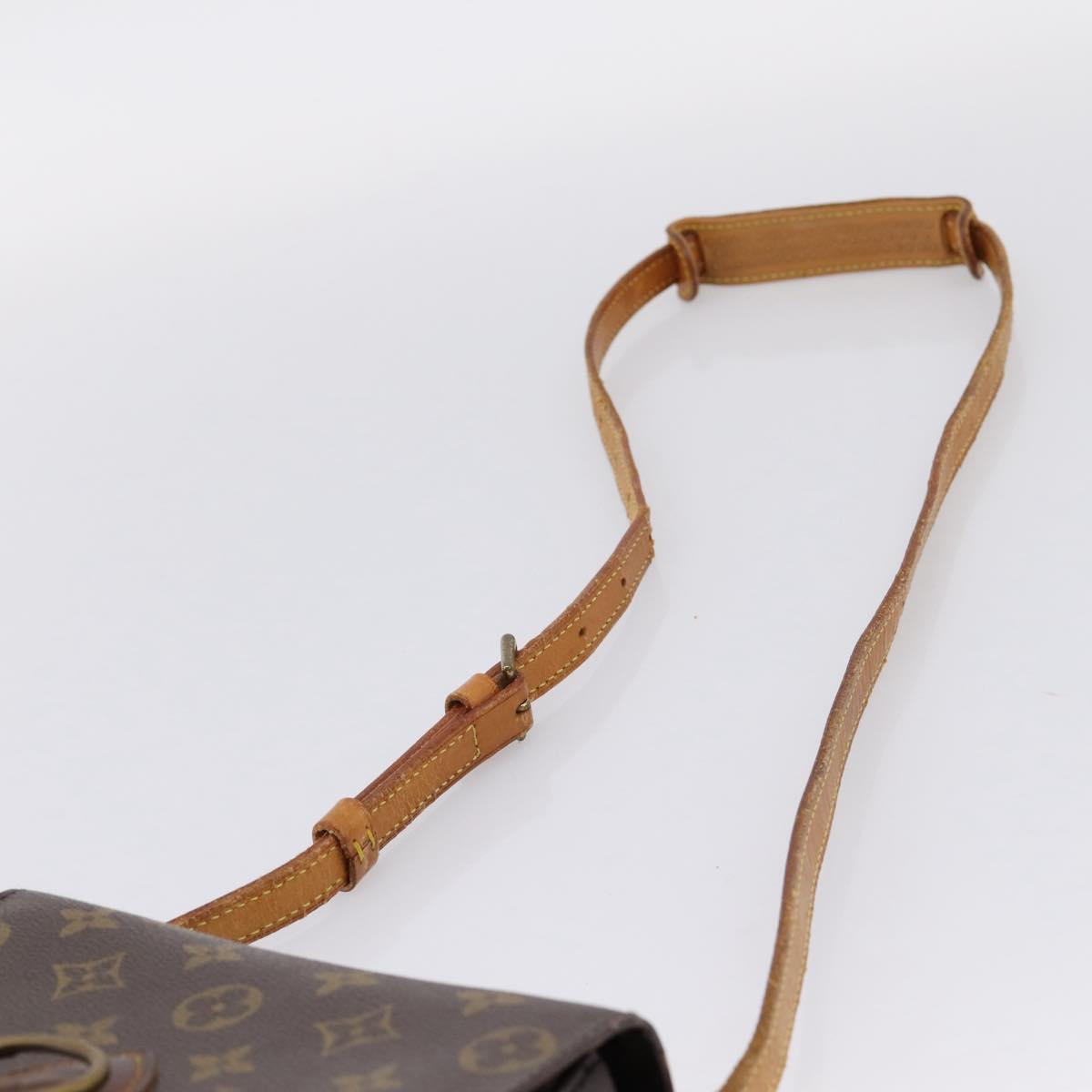 LOUIS VUITTON Monogram Saint Cloud MM Shoulder Bag M51243 LV Auth 206649