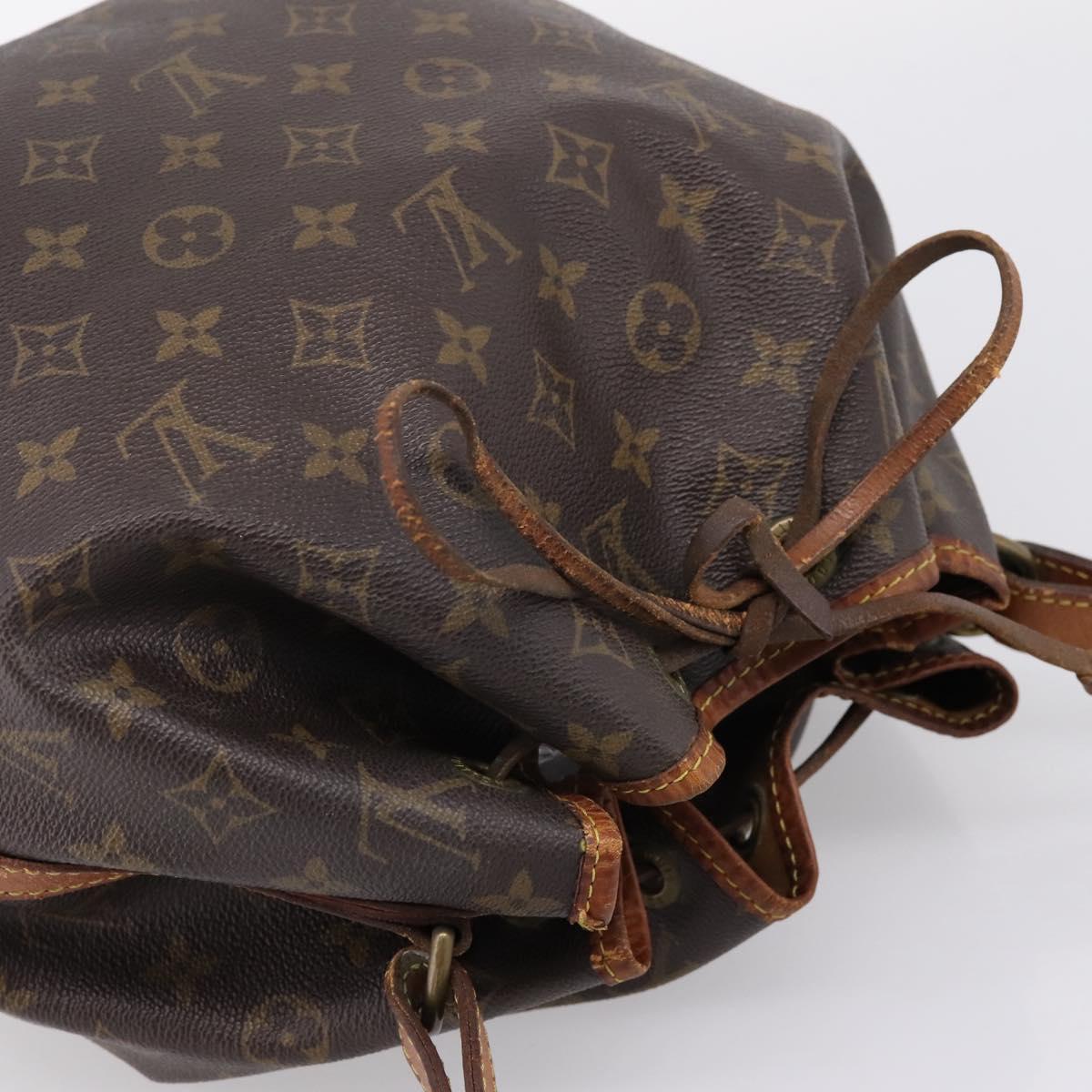 LOUIS VUITTON Monogram Petit Noe Shoulder Bag M42226 LV Auth 206659