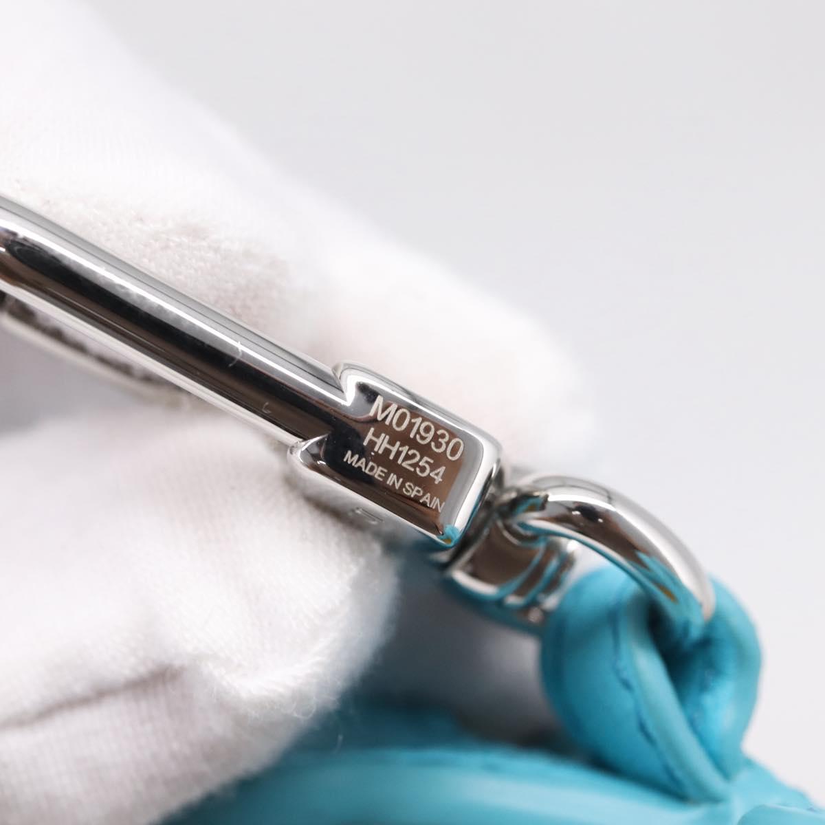 LOUIS VUITTON Monogram LV Crab Bag Charm Light Blue M01930 LV Auth 206668SM