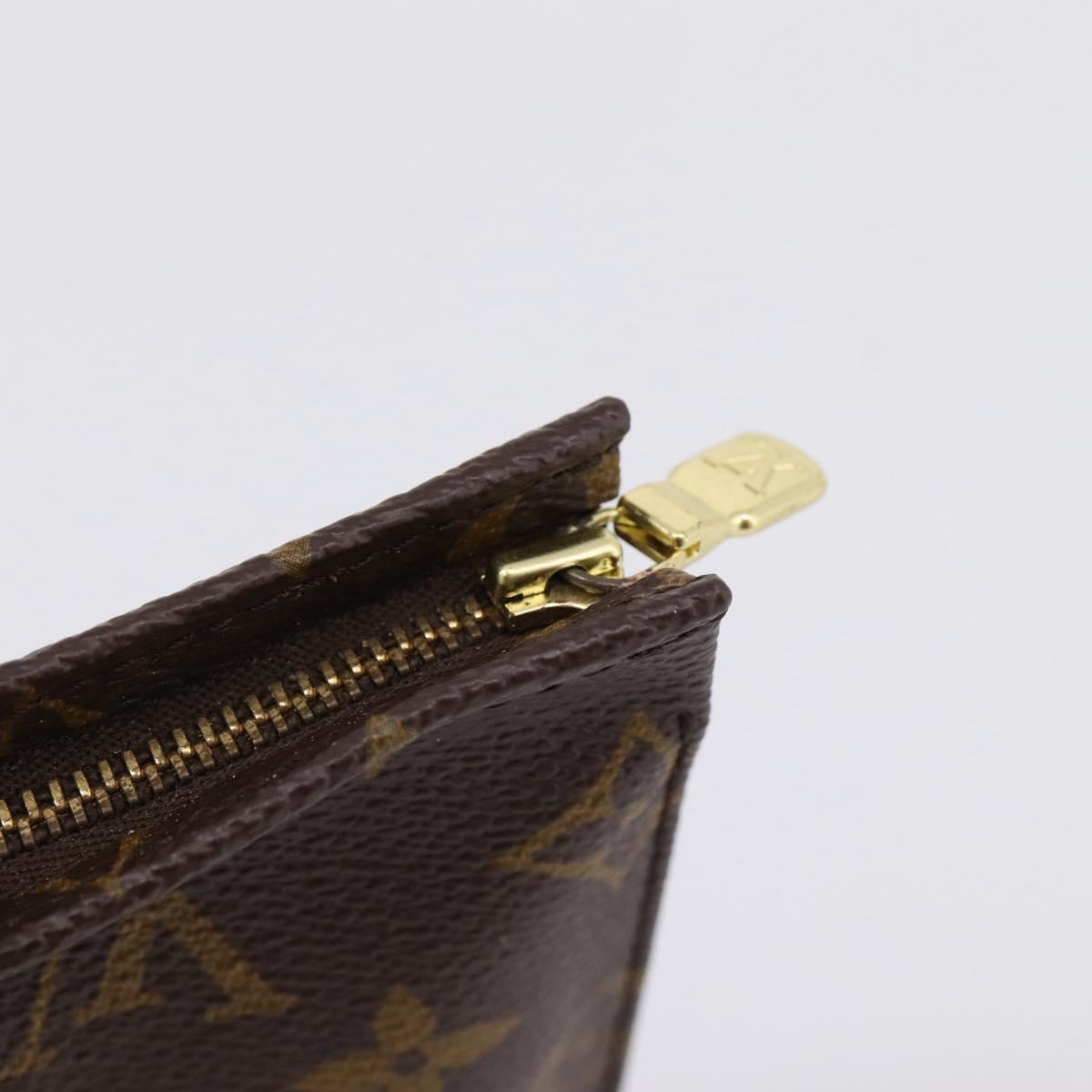 LOUIS VUITTON Monogram Poche Toilette 26 Pouch M47542 LV Auth 206675
