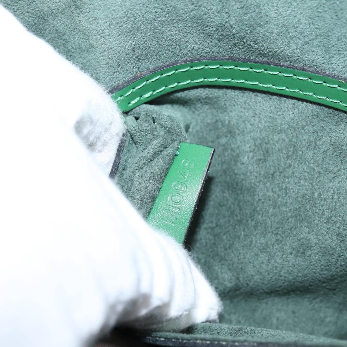 LOUIS VUITTON Epi Alma Hand Bag Borneo Green M52144 LV Auth 206682V