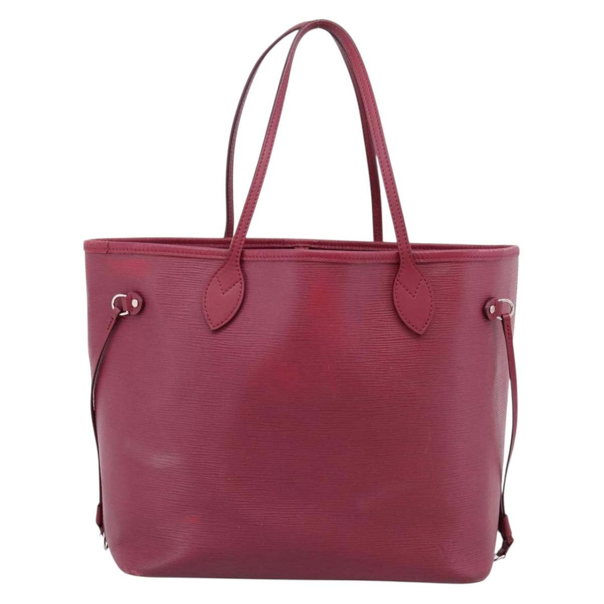 LOUIS VUITTON Epi Neverfull MM Tote Bag Grenard LV Auth 206685