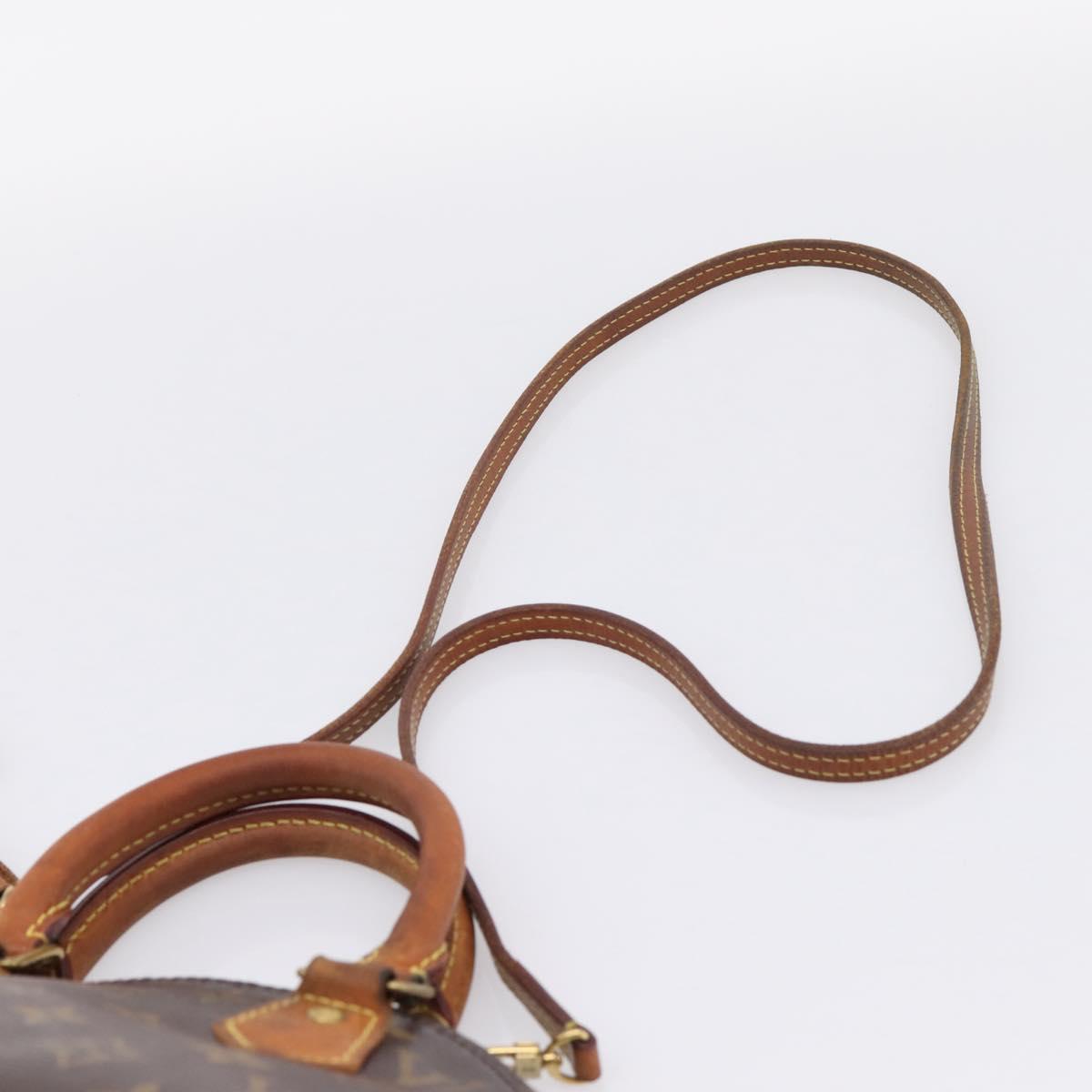 LOUIS VUITTON Monogram Alma BB Hand Bag M53152 LV Auth 206687
