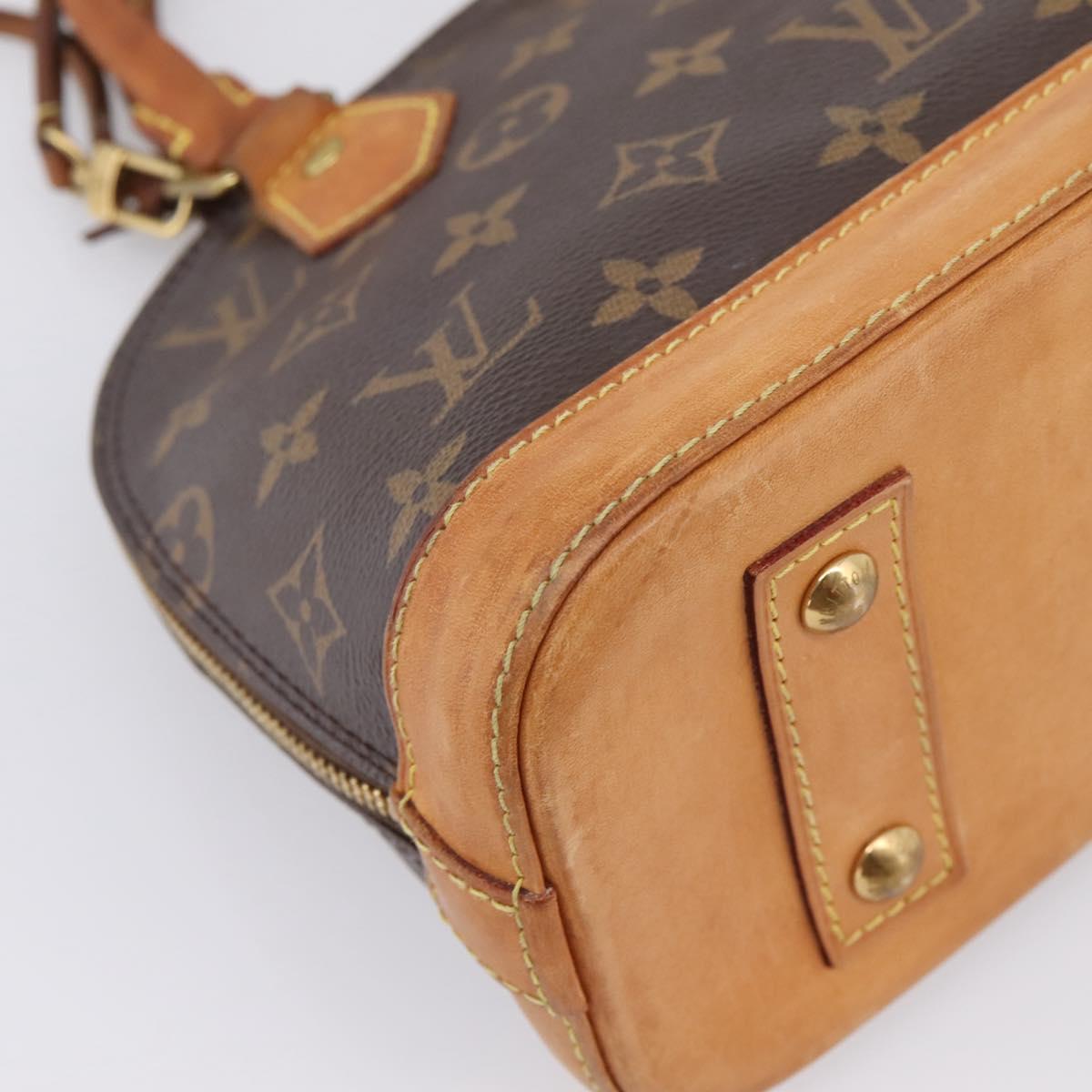 LOUIS VUITTON Monogram Alma BB Hand Bag M53152 LV Auth 206687