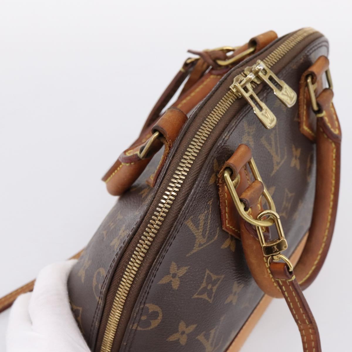 LOUIS VUITTON Monogram Alma BB Hand Bag M53152 LV Auth 206687