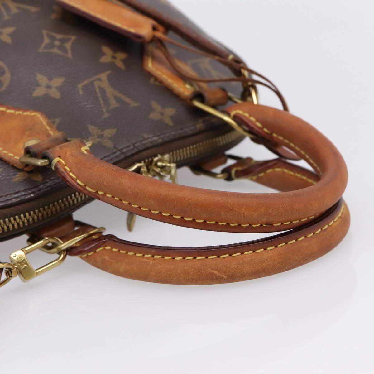 LOUIS VUITTON Monogram Alma BB Hand Bag M53152 LV Auth 206687