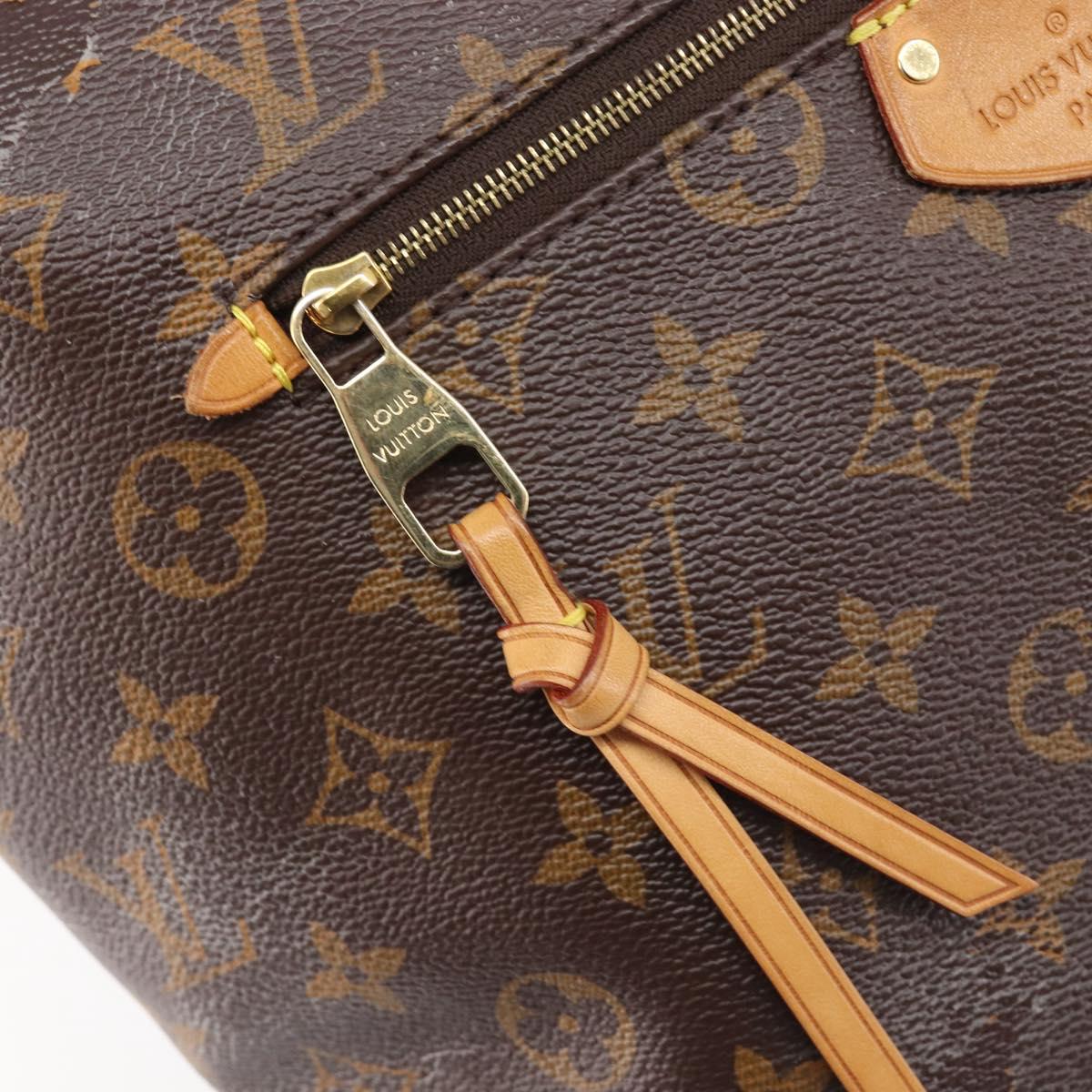 LOUIS VUITTON Monogram Jena MM Tote Bag M42267 LV Auth 206690