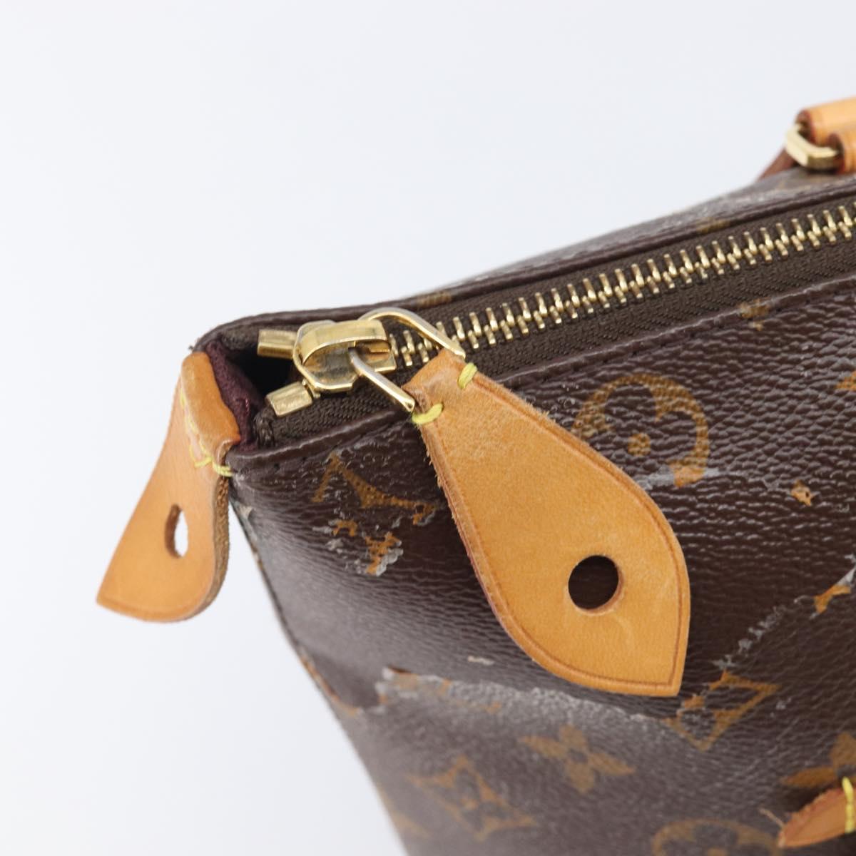 LOUIS VUITTON Monogram Jena MM Tote Bag M42267 LV Auth 206690