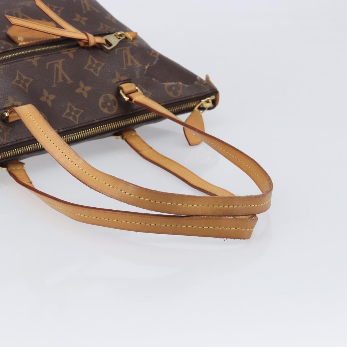 LOUIS VUITTON Monogram Jena MM Tote Bag M42267 LV Auth 206690
