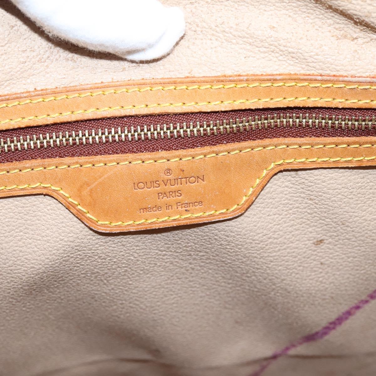 LOUIS VUITTON Monogram Bucket GM Shoulder Bag M42236 LV Auth 206695