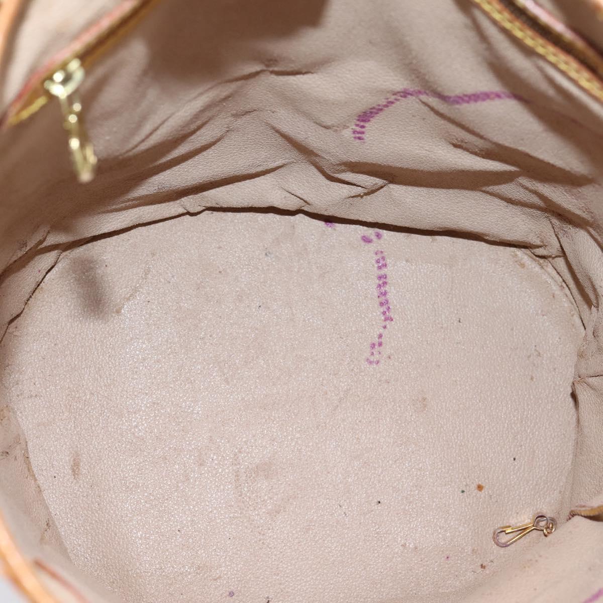 LOUIS VUITTON Monogram Bucket GM Shoulder Bag M42236 LV Auth 206695