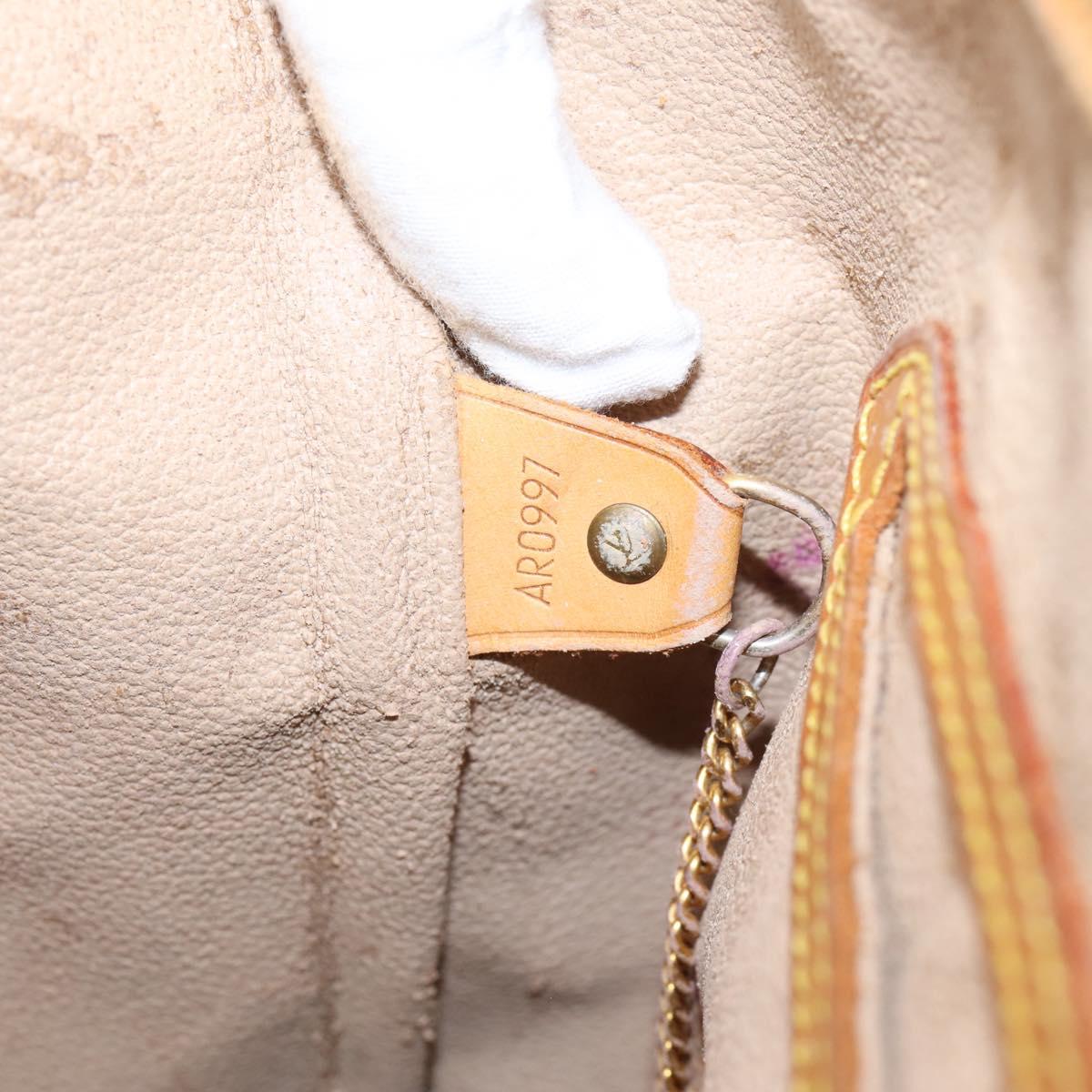 LOUIS VUITTON Monogram Bucket GM Shoulder Bag M42236 LV Auth 206695