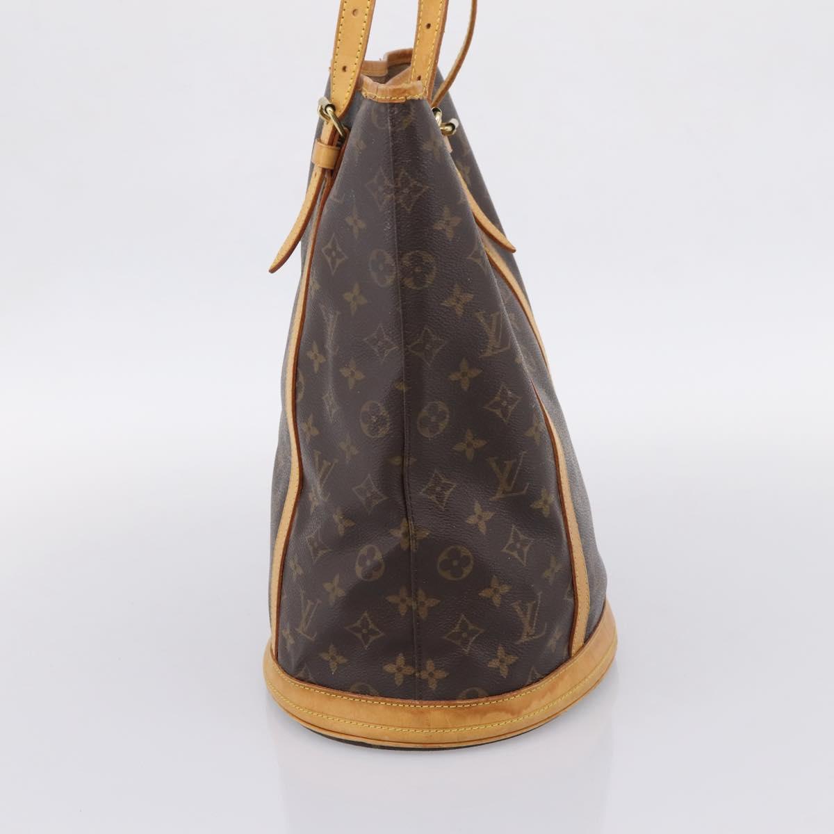 LOUIS VUITTON Monogram Bucket GM Shoulder Bag M42236 LV Auth 206695