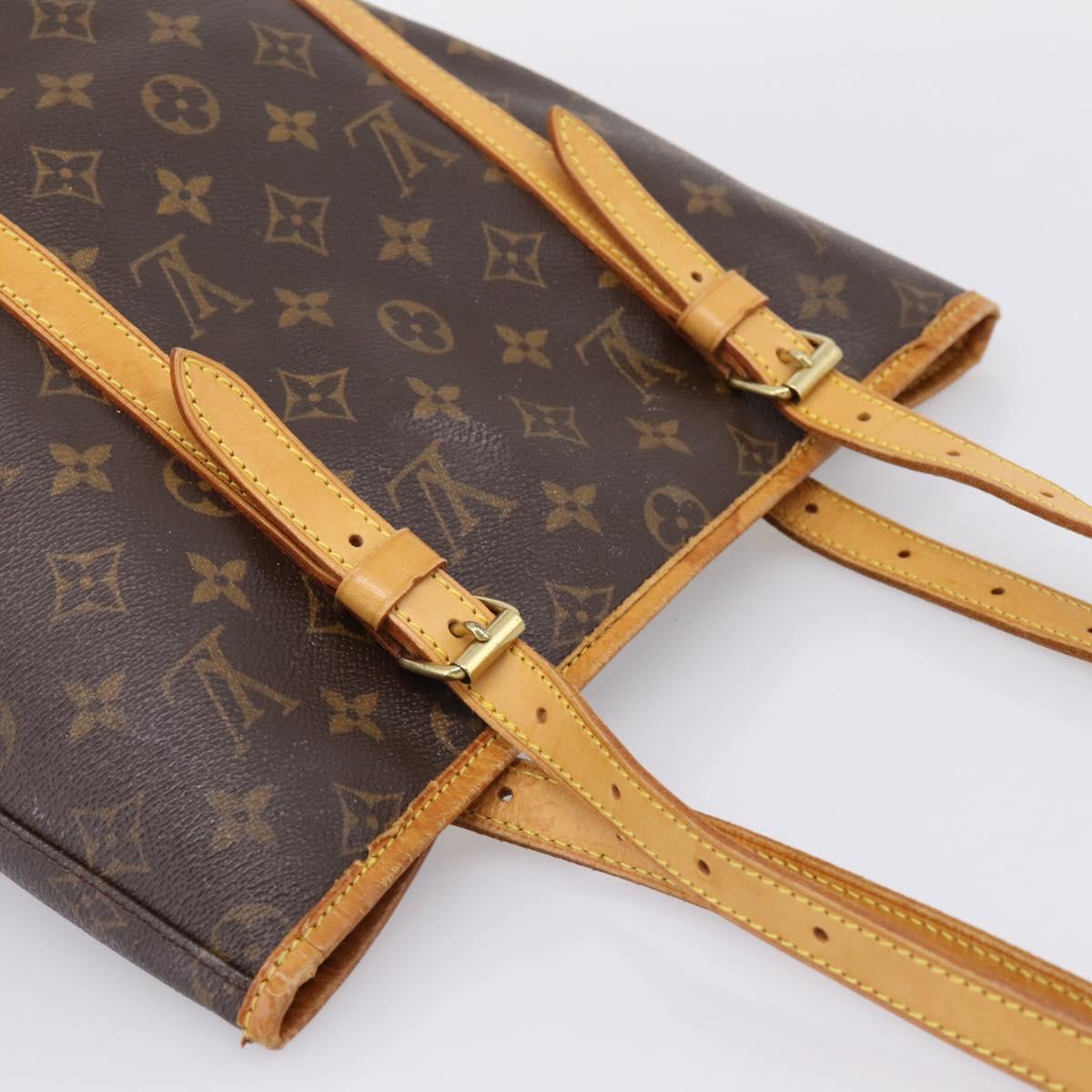 LOUIS VUITTON Monogram Bucket GM Shoulder Bag M42236 LV Auth 206695