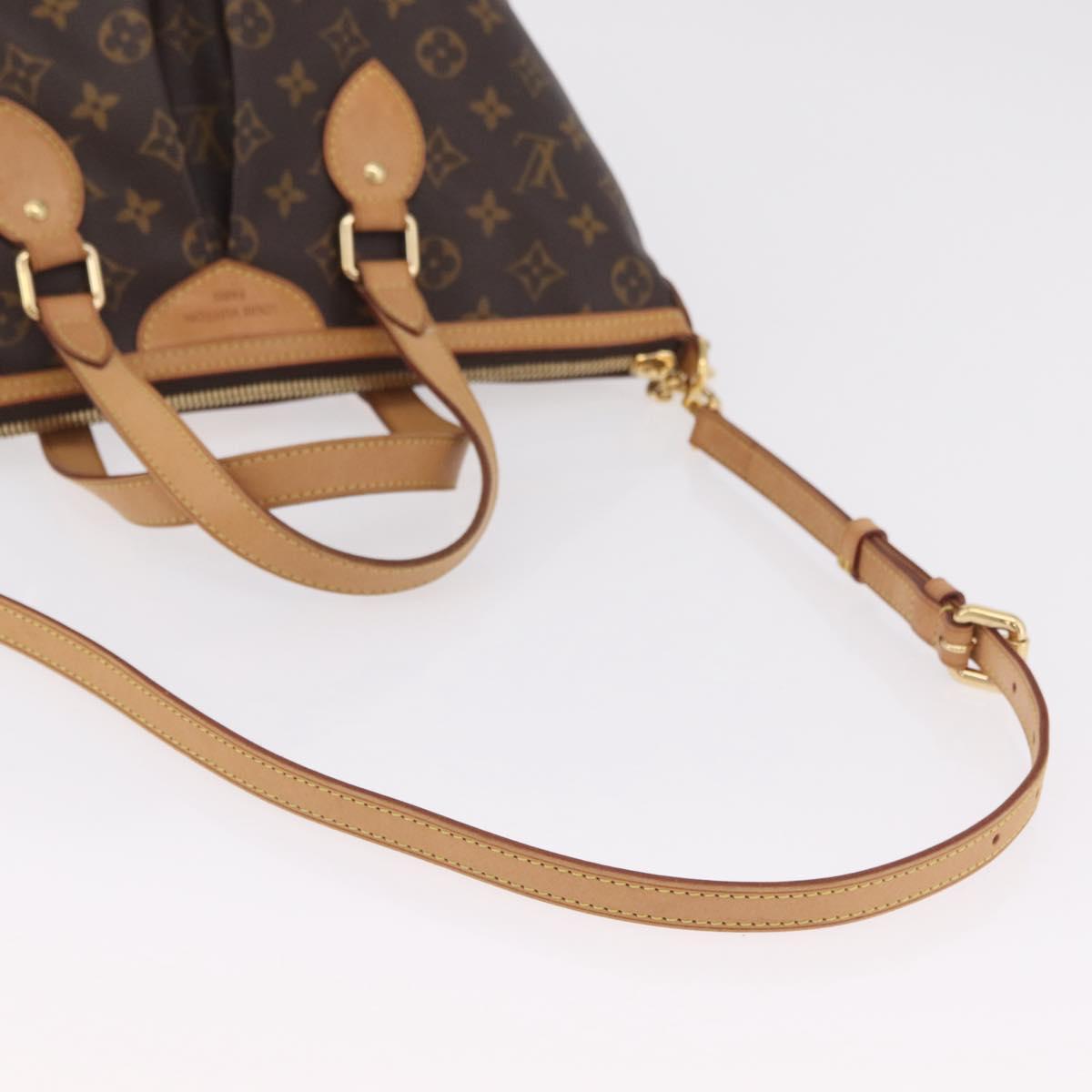 LOUIS VUITTON Monogram Palermo PM Tote Bag M40145 LV Auth 206711V