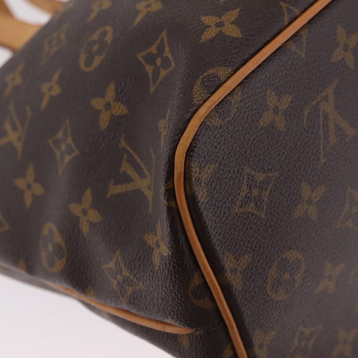 LOUIS VUITTON Monogram Palermo PM Tote Bag M40145 LV Auth 206711V