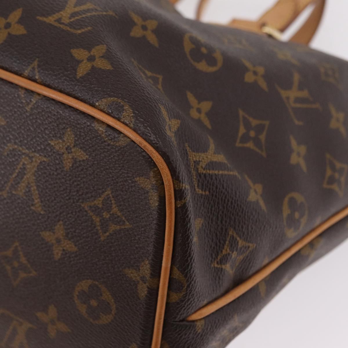 LOUIS VUITTON Monogram Palermo PM Tote Bag M40145 LV Auth 206711V