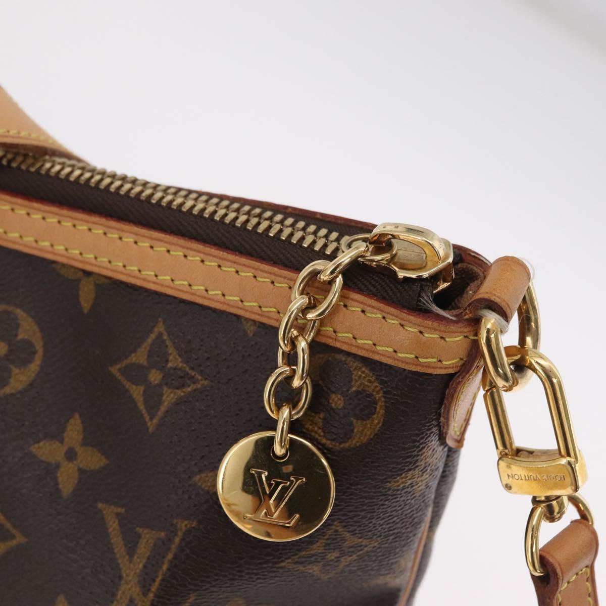 LOUIS VUITTON Monogram Palermo PM Tote Bag M40145 LV Auth 206711V