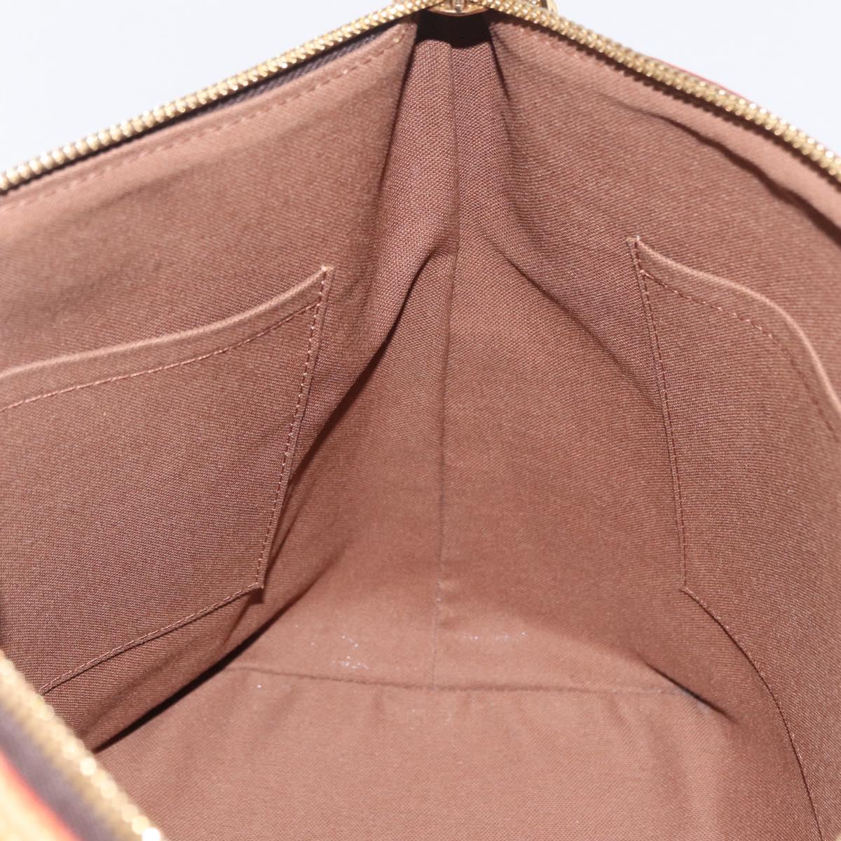 LOUIS VUITTON Monogram Palermo PM Tote Bag M40145 LV Auth 206711V