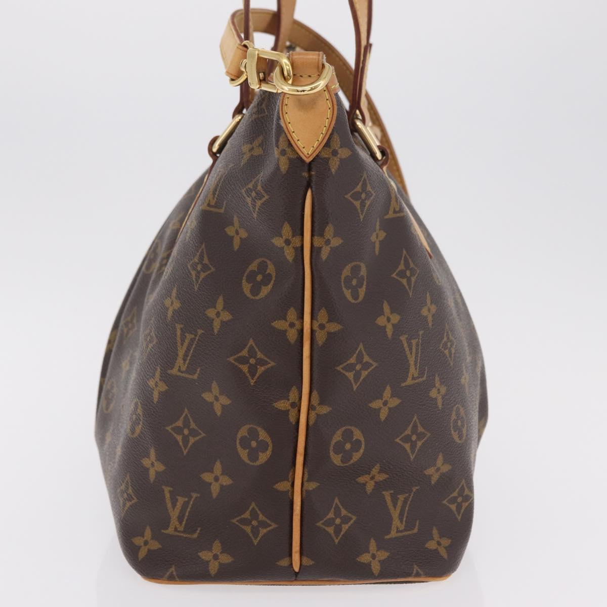 LOUIS VUITTON Monogram Palermo PM Tote Bag M40145 LV Auth 206711V