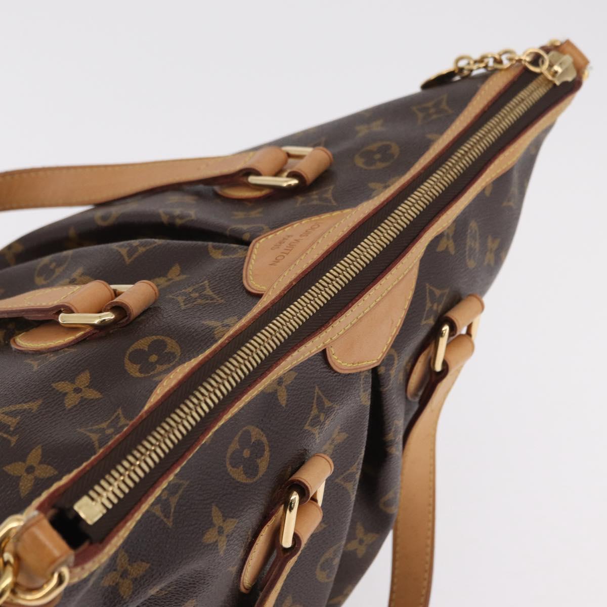 LOUIS VUITTON Monogram Palermo PM Tote Bag M40145 LV Auth 206711V