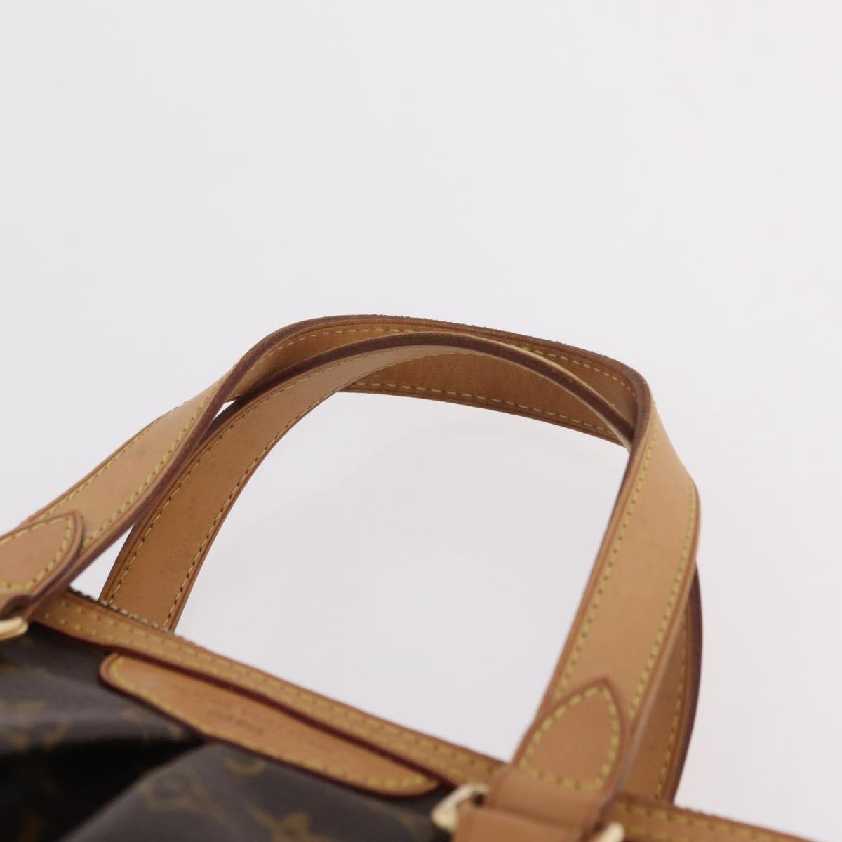 LOUIS VUITTON Monogram Palermo PM Tote Bag M40145 LV Auth 206711V