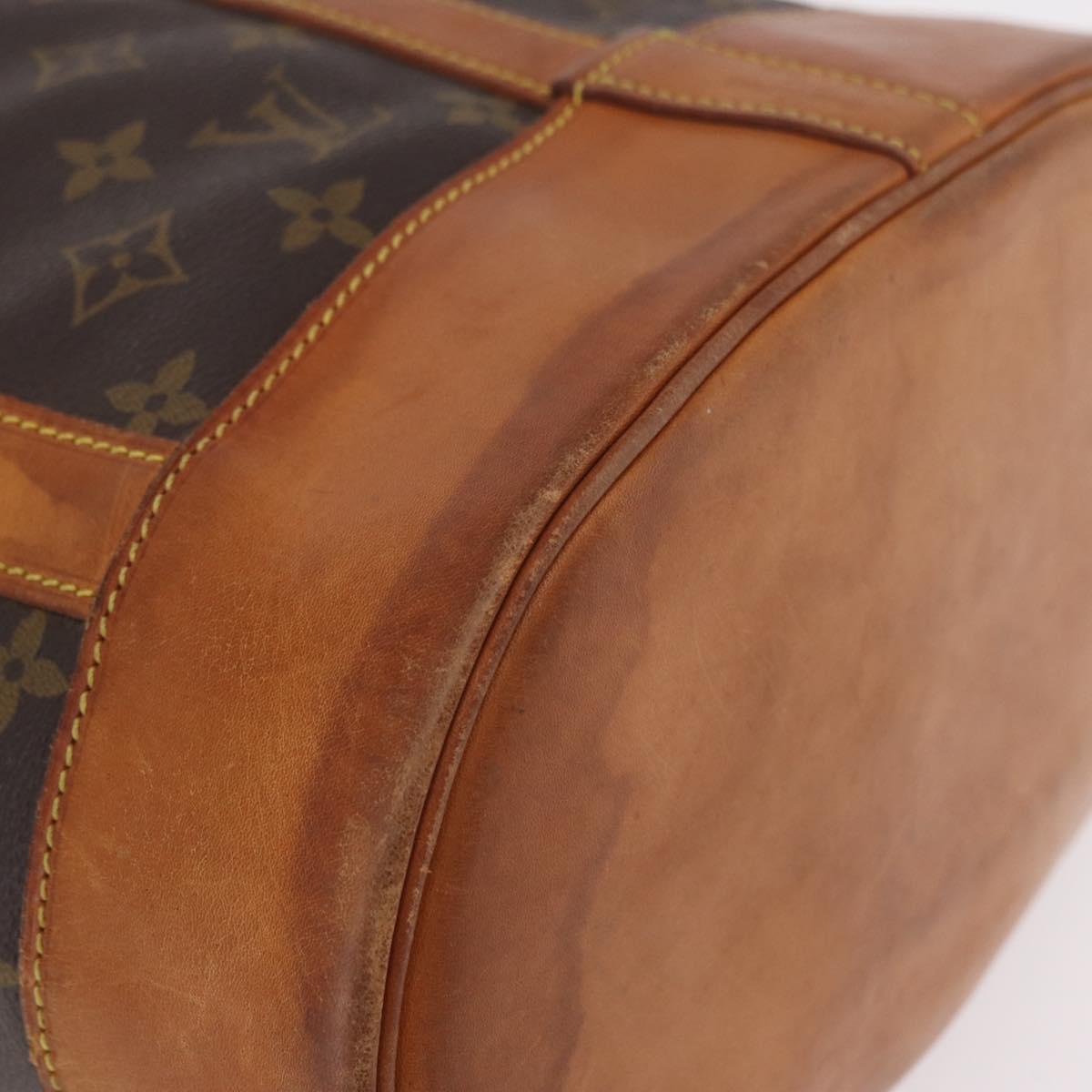 LOUIS VUITTON Monogram Randonnee PM Shoulder Bag M42243 LV Auth 206712A