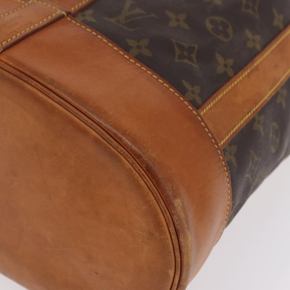 LOUIS VUITTON Monogram Randonnee PM Shoulder Bag M42243 LV Auth 206712A