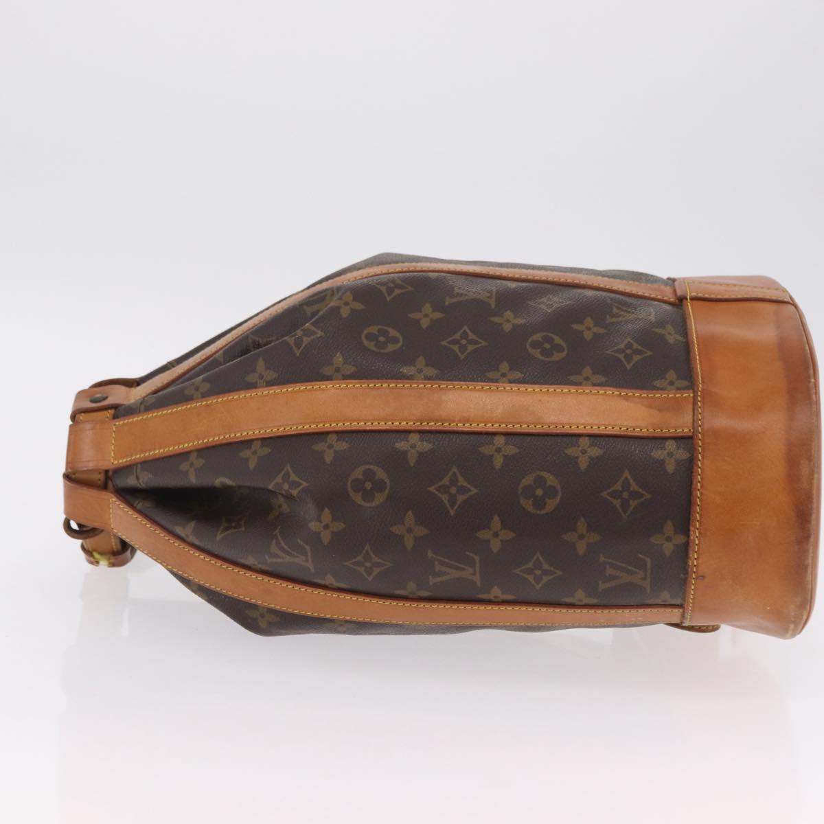 LOUIS VUITTON Monogram Randonnee PM Shoulder Bag M42243 LV Auth 206712A