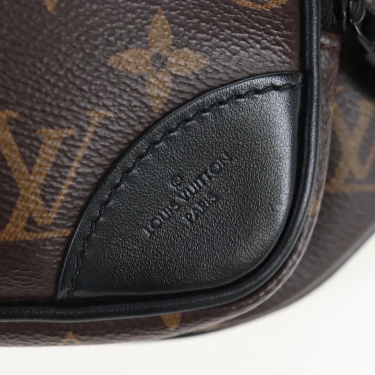 LOUIS VUITTON Monogram Macassar Christopher Bum Bag M45337 LV Auth 206714V