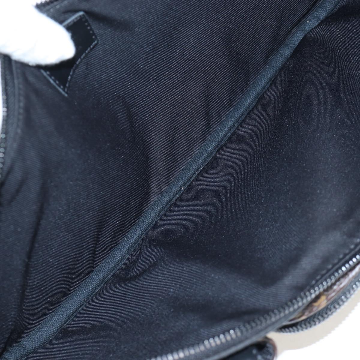 LOUIS VUITTON Monogram Macassar Christopher Bum Bag M45337 LV Auth 206714V